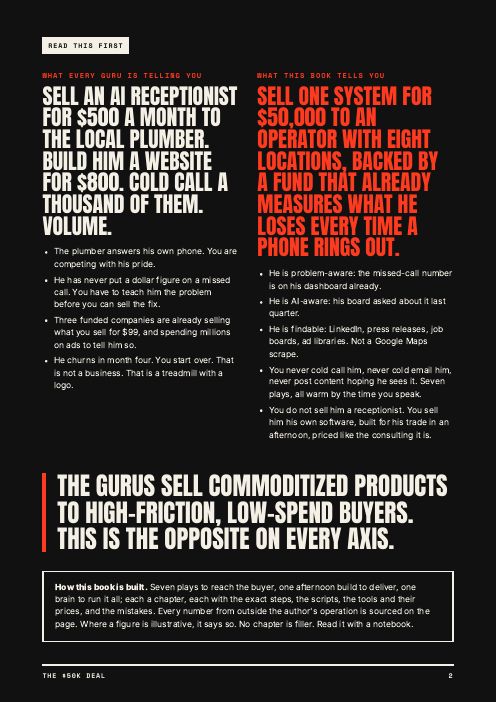 Page 2, the manifesto
